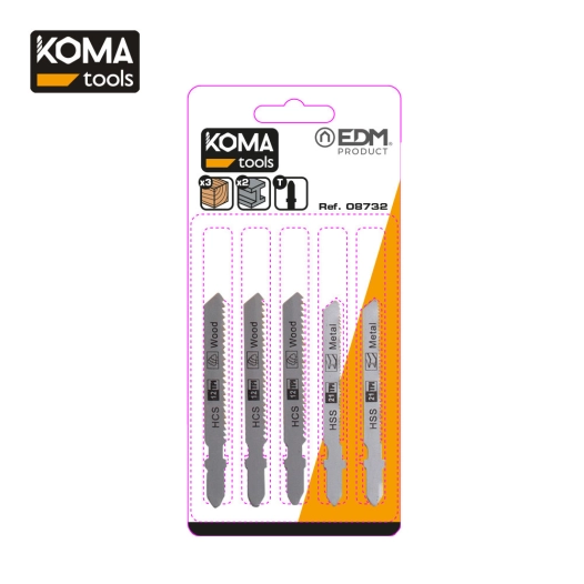 3 Set 5 Lames De Replacement De 08705 -- 08754 Koma Tools