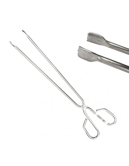 Pinces Viande Inox SAUVIC Précision et hygiène pour vos grillades - SAUVIC