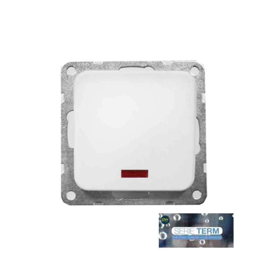 Interrupteur Lumineux Encastrable ''TERM'' Edm (SACHET Blister)