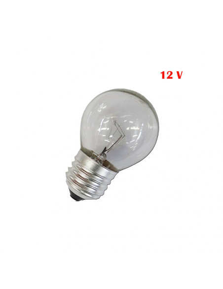 Ampoule Incandescente Sphérique Transparente 40w E27 12v