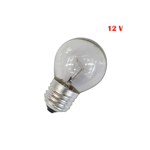 Ampoule Incandescente Sphérique Transparente 60w E27 12v