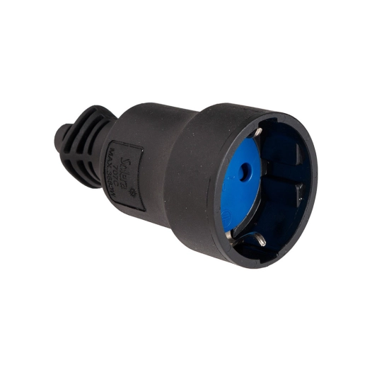 Caoutchouc Air Base 16a 250v T/Tl 4.8mm Noir Solera 707c