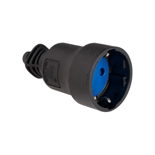 Caoutchouc Air Base 16a 250v T/Tl 4.8mm Noir Solera 707c