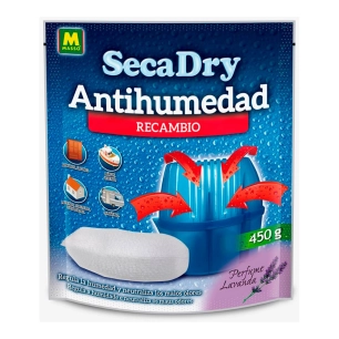 6 Rechange Secadry Anti-Humidité 450g 230010 Masso