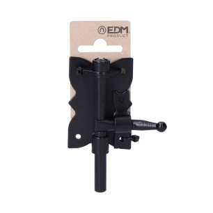 6 Broche Rustique Noire 70mm En Carton A Suspendre Edm