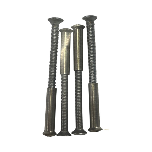 5 4 Vis D'assemblage En Nickel Sous Blister Edm