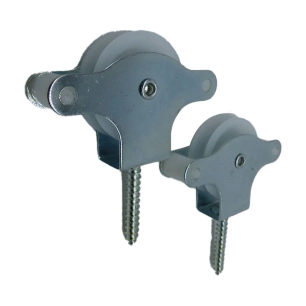 3 Pack 2 Unités Poulie Nylon Vis 40mm Edm