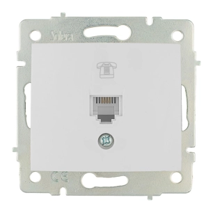 Prise Telephone Rj11 A Encastrer S.Europa Solera Erp84