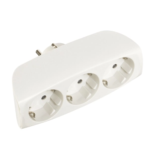 5 Adaptateur Triple Sortie Sous Film Rétractable Edm 2.400w 4,8mm