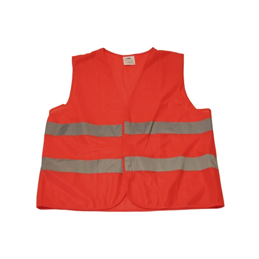 Gilet De Sécurité Réfléchissant 2 Bandes Orange Homologué