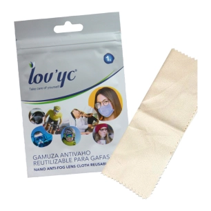 5 Chamois Anti-Buee Reutilisable 200 Utilisations Pour Lunettes Lov*Yc