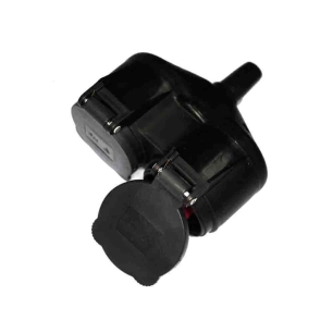 Double Prise En Caoutchouc T/Tl Ip44