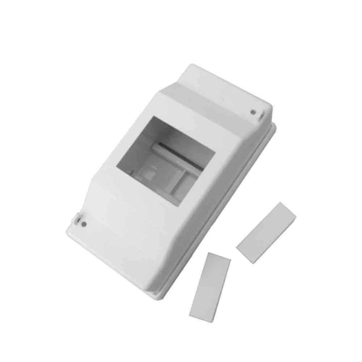 Boîtier Distribution 4 Postes Blanc 82x172x61mm Solera 670b