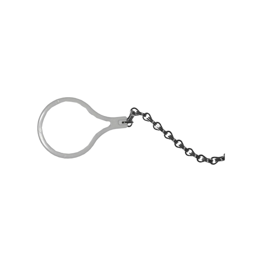 Poignee De Reservoir Wc. Anneau De Couleur Blanc (EMBALLAGE)