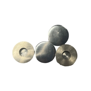 5 Pack 4 Unités Couvercle En Laiton Lisse Fileté 18 Nickel Edm