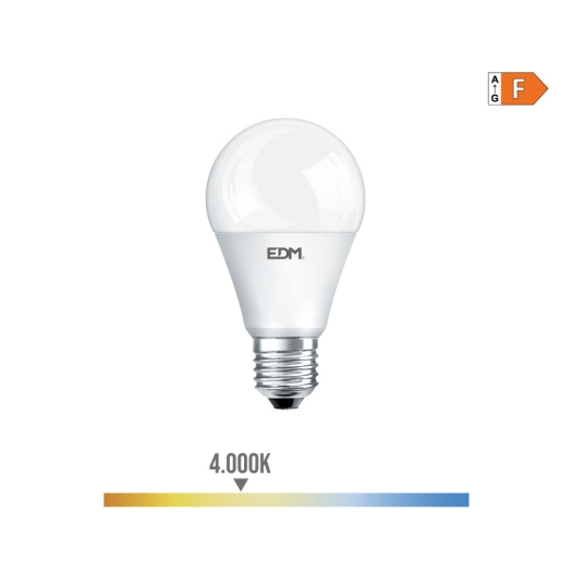 Ampoule Led Standard E27 15w 1521m 4000k Lumière Du Jour Ø6x11,5cm Edm
