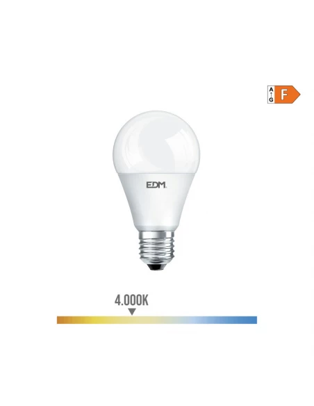 Ampoule Led Standard E27 15w 1521m 4000k Lumière Du Jour Ø6x11,5cm Edm