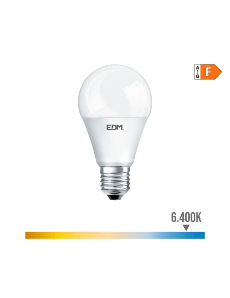 Ampoule Led Standard E27 15w 1521lm 6400k Lumière Froide Ø6x11,5cm Edm