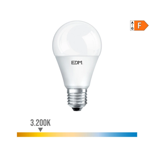 Ampoule Led Standard E27 15w 1521lm 3200k Lumière Chaud Ø6x11,5cm Edm