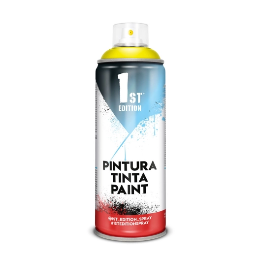 Peinture Aerosol 1ere Edition 520cc / 300ml Jaune Citron Mat Ref 642
