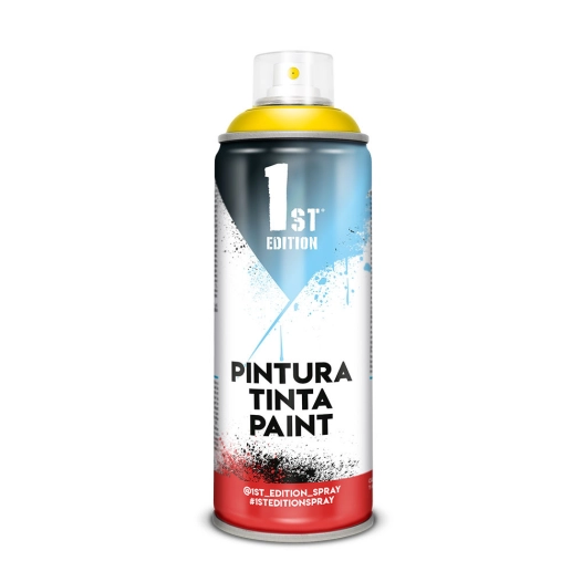 Peinture Aerosol 1ere Edition 520cc / 300ml Jaune Canari Mat Ref 643