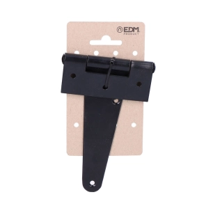 Charnière T 130x90mm H° Époxy Noir Sur Carton Suspendu Edm