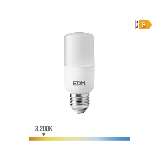 Ampoule Tubulaire Led E27 10w 1100lm 3200k Lumière Chaude Edm