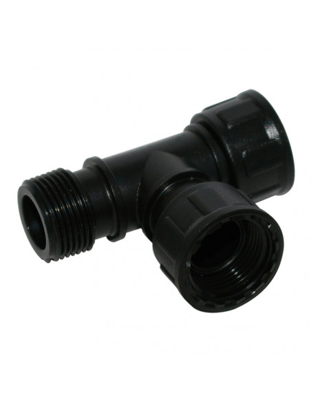 Raccord T Collecteur 1'' Raccord en T pour collecteur, filetage 1 pouce - AQUA CONTROL