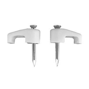 Agrafe Serre-Câble Blanche Pour Tuyau Plat 2x2,5 N° 2 (BOÎTE100 U.)