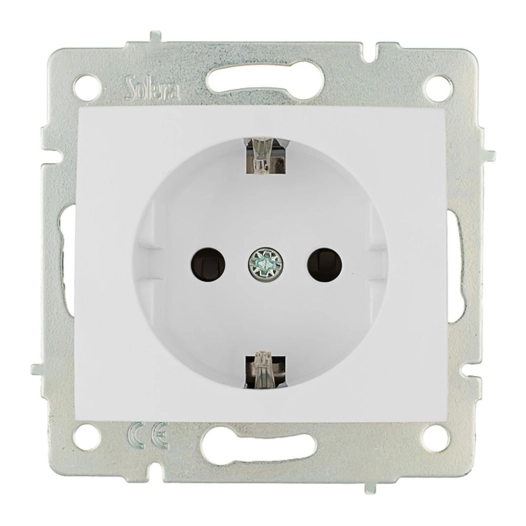 Base Bipolaire Avec T/Tl 16a 250v Avec Obturateur S.Europa Solera Erp60