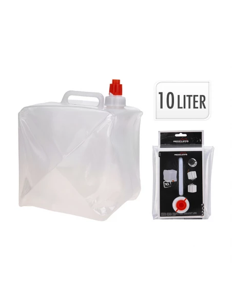 Réservoir D'eau En Plastique Pour Le Camping 10 L. 19x20x25cm Redcliffs