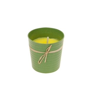 Bougie Anti-Moustique Citronelle Avec Contenant Métallique 165g Ø9,5x9,6cm