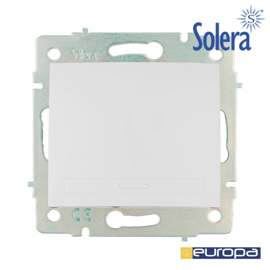 Interrupteur Bipolaire 10ax 250v S.Europa Solera Erp22qc