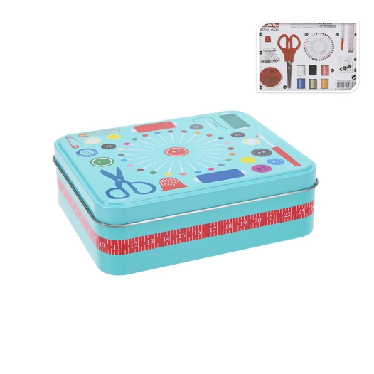 Kit De Couture Avec Boîte En Métal