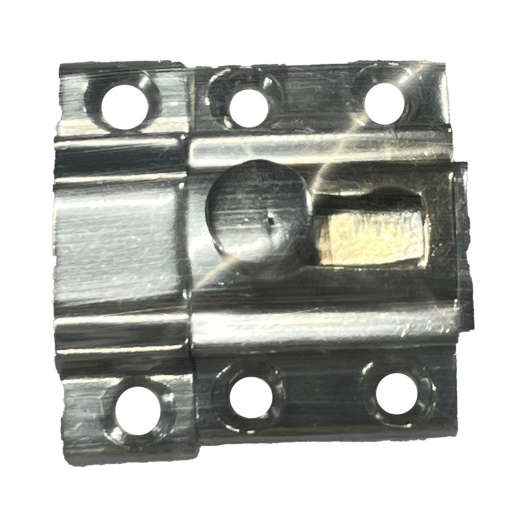 Serrure À Poussoir En Laiton Nickel 20mm