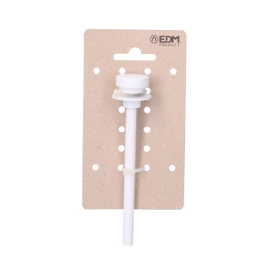 Volet De Sécurité Blanc Métallique Sur Carton Suspendu Edm