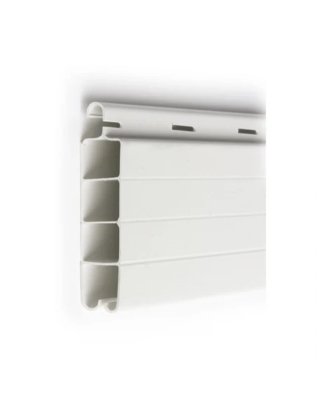 10 Lame Pvc Droite 50mm Bande De 2m Couleur Blanche Cambesa