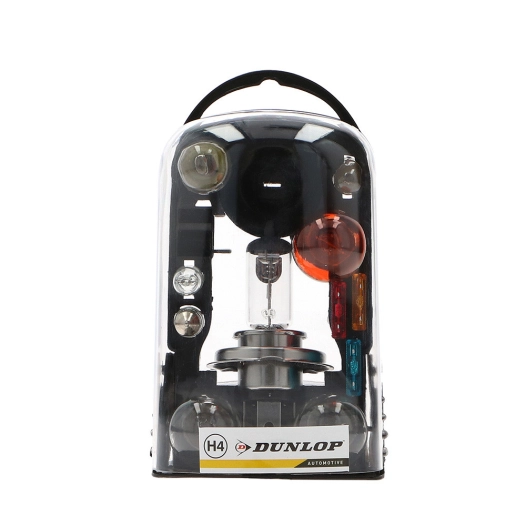 Jeu De 11 Ampoules H4 Et Fusibles Pour Phares De Voiture Dunlop