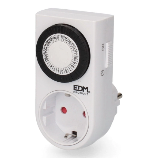 4 Programmateur Quotidien Manuel Economique 250v 16a Edm