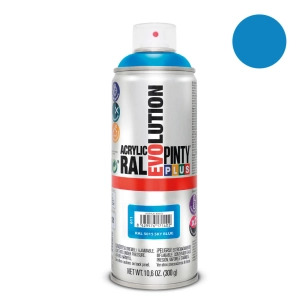Peinture En Aérosol Pintyplus Evolution 520cc Ral 5015 Bleu Ciel