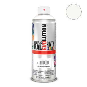 Peinture En Aérosol Pintyplus Evolution 520cc Ral 9010 Blanc Pur Mat
