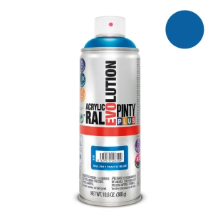Peinture En Aérosol Pintyplus Evolution 520cc Ral 5017 Bleu Signalisation