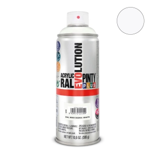 Peinture En Aérosol Pintyplus Evolution 520cc Ral 9003 Blanc De Sécurité