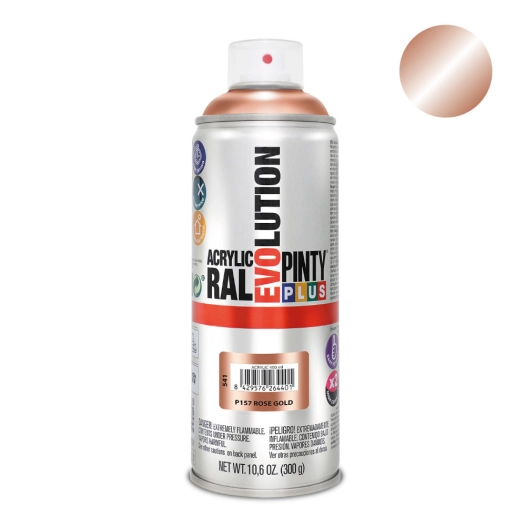 Peinture En Aérosol Pintyplus Evolution 520cc Rose Gold P157