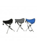 Tabouret De Camping Pliant 31x31x50cm Couleurs Assorties. Redcliffs