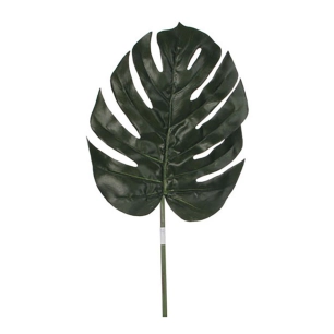 12 Monstera Feuille Vert Couleur 88cm