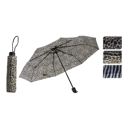 1 Mini Parapluie 53cm Imprimés Assorties