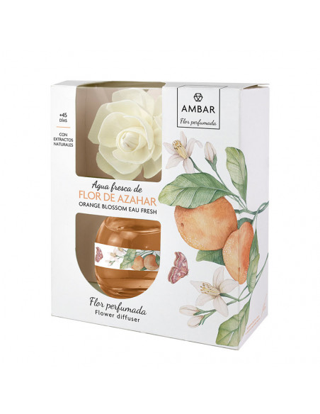 Diffuseur Ambar Fleur d'Eau Parfum frais longue durée - AMBAR