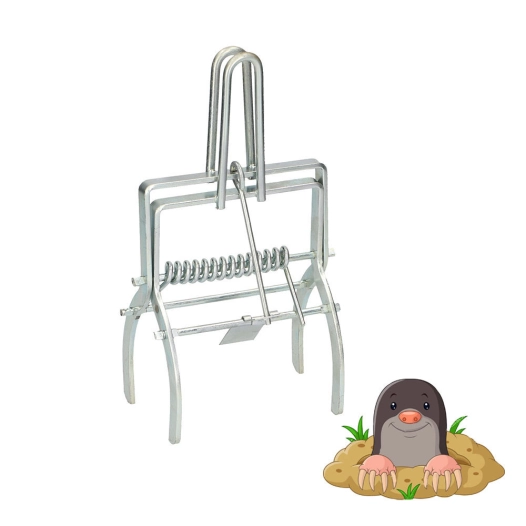 Piège À Taupes 11x21cm (TYPE Motif)