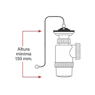 Mini Siphon Bouteille Extensible V70 Chaînette Et Bouchon